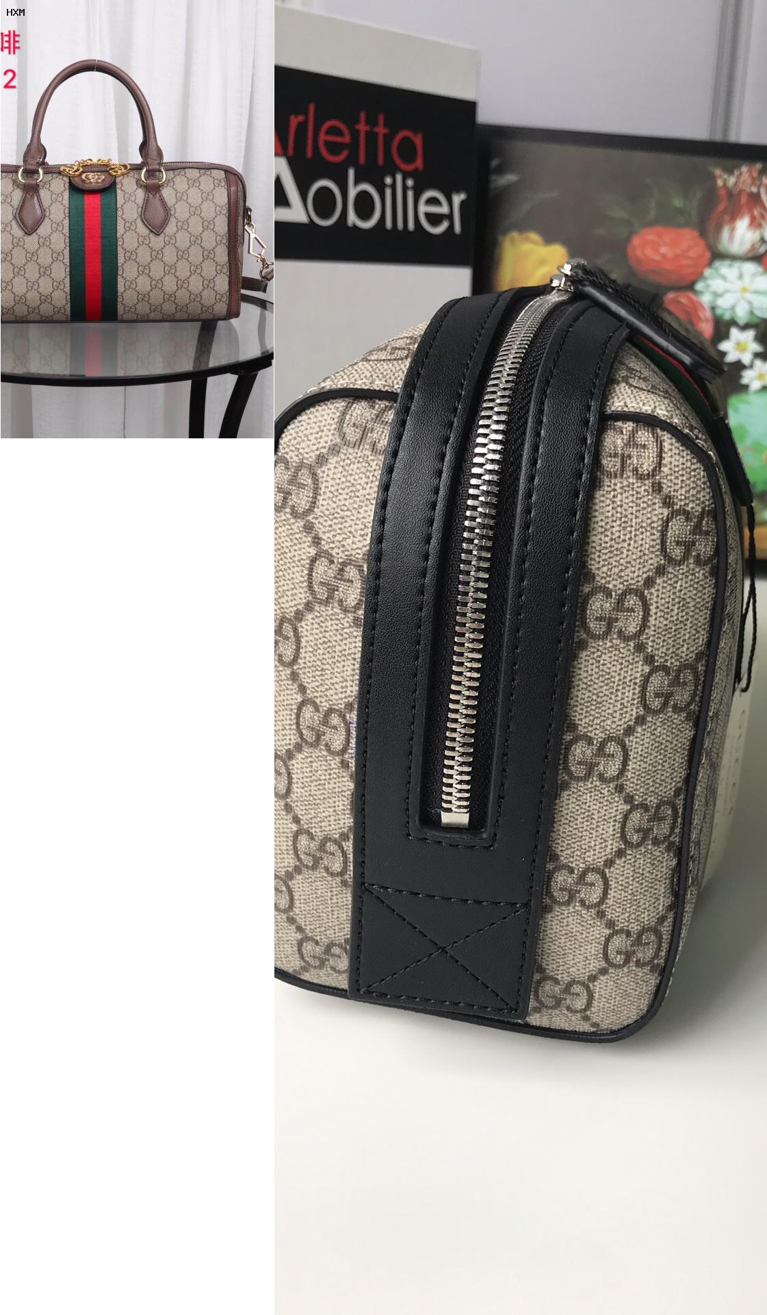 borsa gucci pelle grigia